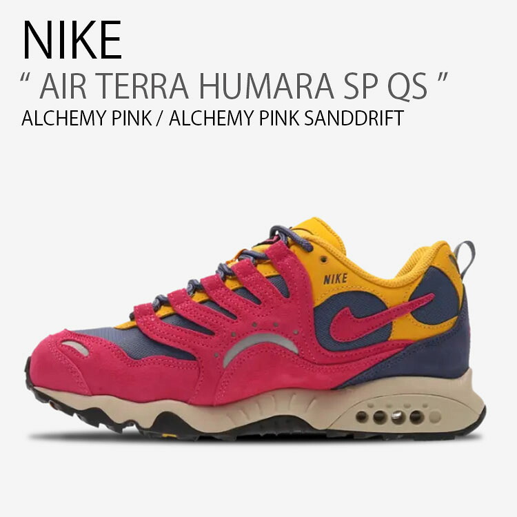 NIKE ナイキ スニーカー AIR TERRA HUMARA SP QS エア テラ フマラ FQ9084-600 ローカット ピンク イエロー ネイビー メンズ レディース 男性用 女性用 男女共用【中古】未使用品｜select store LAILAC