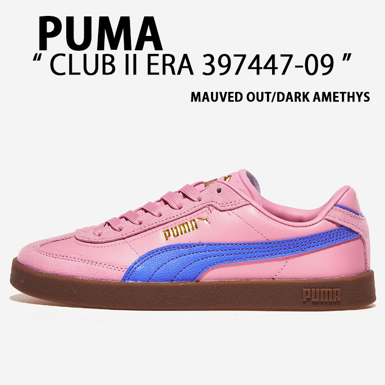 PUMA ピューマ スニーカー CLUB II ERA 397447-09 シューズ MAUVED OUT DARK AMETHYS 野球クラブ2 内鰓 モーブドアウト ダークアメジス レディース【中古】未当て嵌める品 靴-メンズ靴