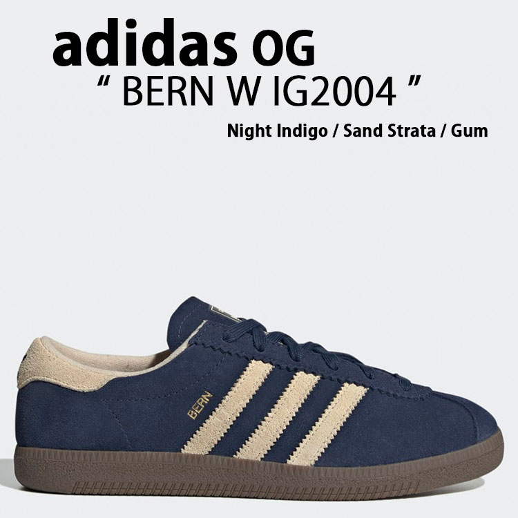 adidas originals アディダス スニーカー BERN W IG2004 Night Indigo / Sand Strata / Gum ベルン シューズ ナイトインディゴ サンドストレータ ガム メンズ レディース【中古】未使用品