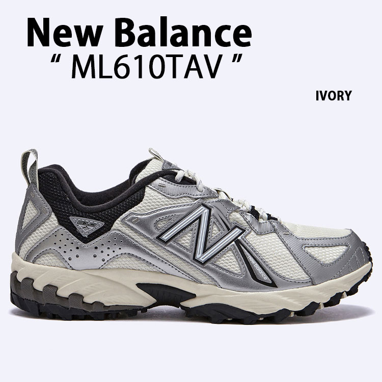 New Balance ニューバランス スニーカー ML610TAV IVORY シューズ アイボリー NewBalance610 メッシュ メンズ レディース【中古】未使用品