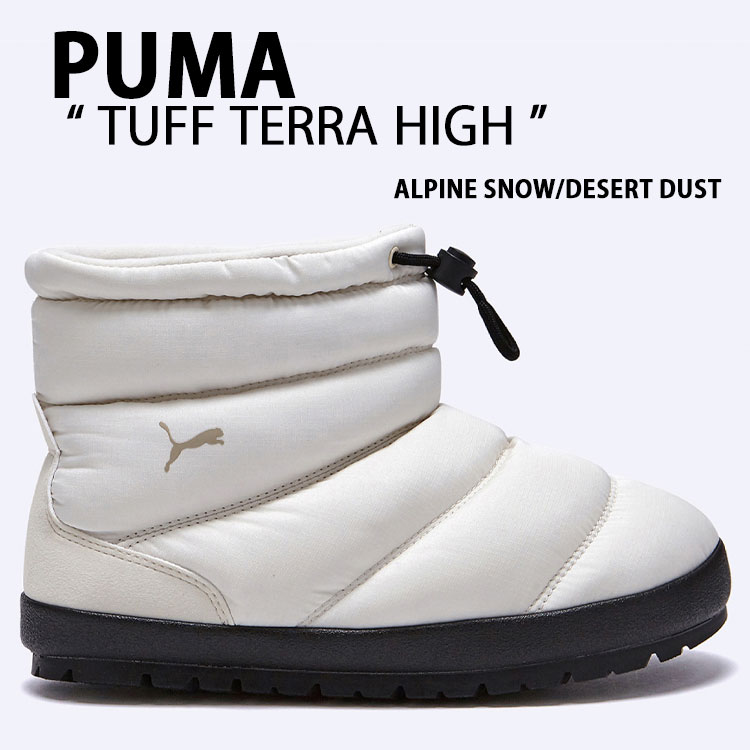 PUMA プーマ ブーツ TUFF TERRA HIGH WHITE 402177-02 タフ テラ ハイ ホワイト シューズ スノーブーツ 冬ブーツ メンズ レディース 男性用 女性用【中古】未使用品|select store LAILAC