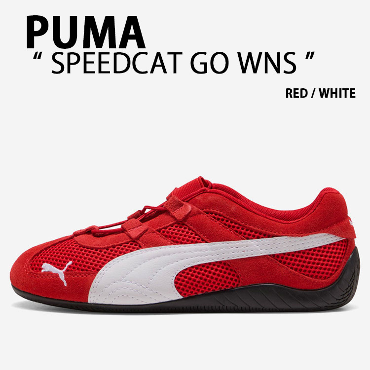 PUMA プーマ スニーカー SPEEDCAT GO WNS 403589-02 RED WHITE シューズ スピードキャット ゴー ウィメンズ ドライビングシューズ レッド ホワイト レディース【中古】未使用品 19,958円
