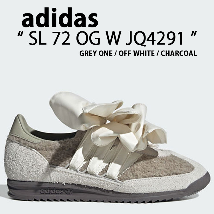 adidas アディダス スニーカー レディース SL 72 OG JQ4291 ウィメンズ GREY ONE / OFF WHITE / CHARCOAL シューズ レディース ウーマンズ 女性用【中古】未使用品|select store LAILAC