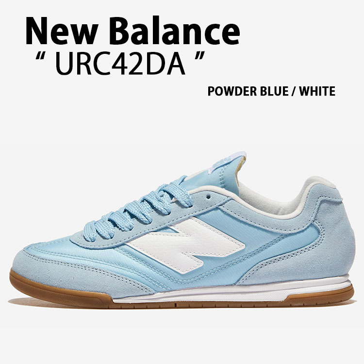 New Balance ニューバランス スニーカー URC42DA BLUE WHITE シューズ NewBalance42 ブルー ホワイト スエード メンズ レディース【中古】未使用品|select store LAILAC