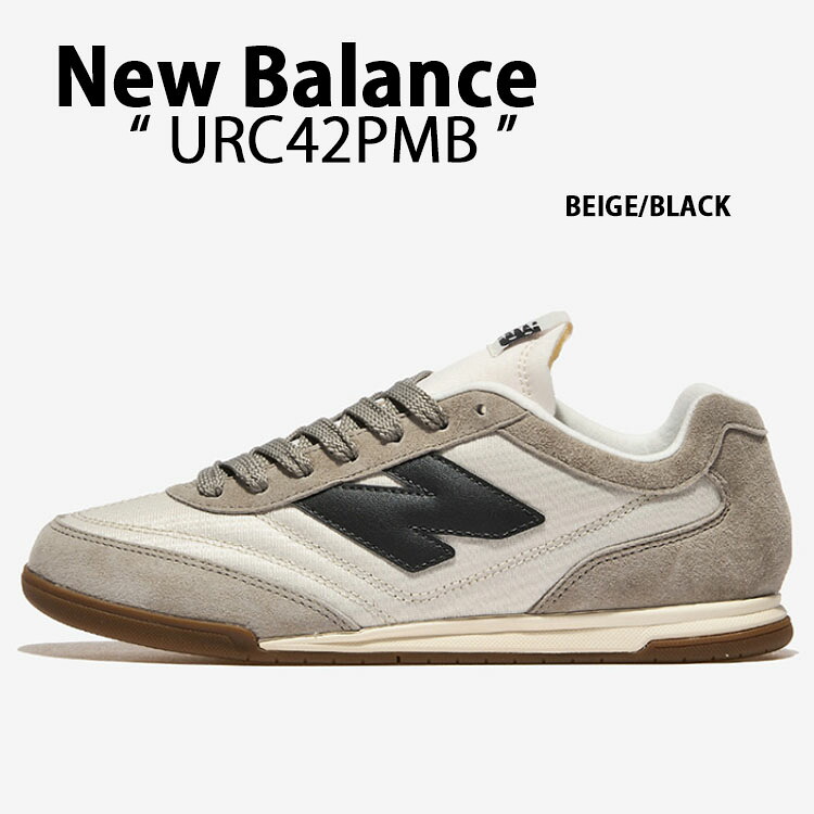 New Balance ニュー平衡にする スニーカー RC42 シューズ URC42PMB BEIGE 今めかしい 古典派音楽 ベージュ スエードクロス 中庭流行り物 運動競技表現スタイル メンズ レディース【中古】未当て嵌める品