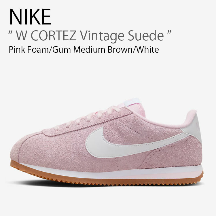 NIKE ナイキ レディース スニーカー W CORTEZ VINTAGE SUEDE ウィメンズ コルテッツ FJ2530-600 ローカット ピンク ウィメンズ 女性用 楽天市場】NIKE ナイキ レディース スニーカー W CORTEZ VINTAGE SUEDE