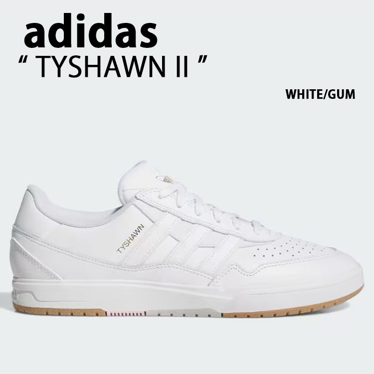 adidas originals アディダス スニーカー TYSHAWN II JQ1130 WHITE シューズ タイショーン2 ホワイト メンズ レディース【中古】未使用品|select store LAILAC
