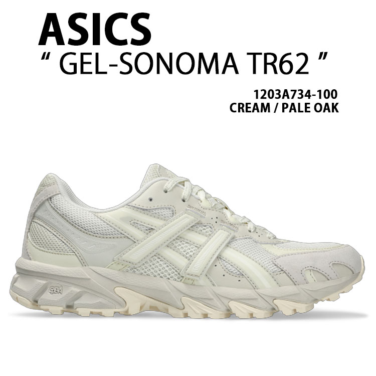 asics アシックス スニーカー GEL-SONOMA TR62 BLACK GREY 1203A734-100 シューズ ゲルソノマTR62 ランシュー メッシュ ブラック グレー メンズ レディース｜select store LAILAC 25,718円