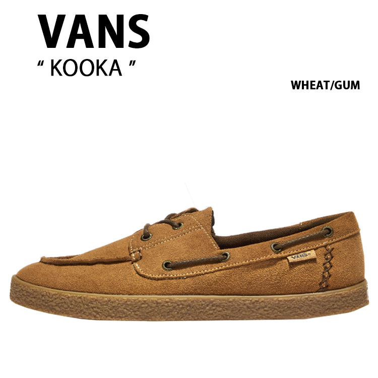 VANS バンズ スニーカー KOOKA WHEAT GUM V3730 クーカ ウィート ガム 男性用｜select store LAILAC 21,170円