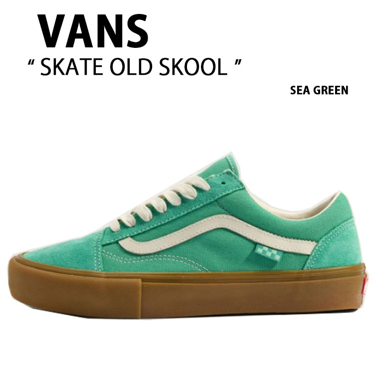 VANS バンズ スニーカー SKATE OLD SKOOL SEA GREEN VN000EDNAH9 スケート オールドスクール シー グリーン 男性用 女性用|select store LAILAC