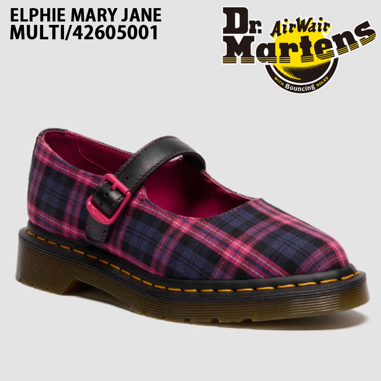 Dr.Martens ドクターマーチン マーチン シューズ ELPHIE MARY JANE MULTI 42605001 エルフィー メリージェーン マルチ 男性用 女性用【中古】未使用品