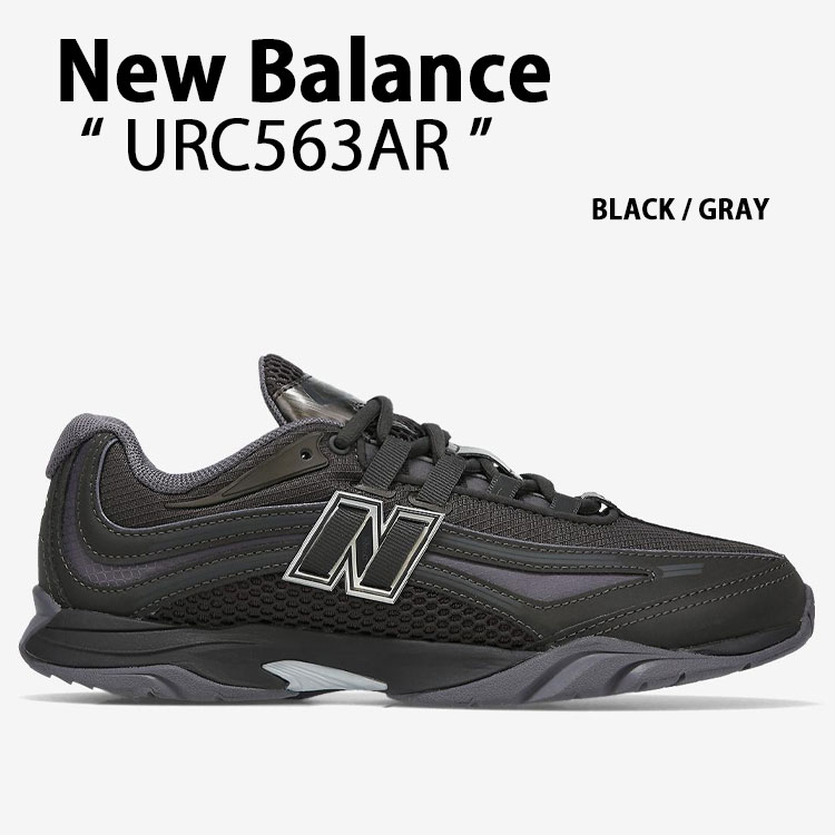 New Balance ニューバランス スニーカー URC563AR シューズ NewBalance56 ランニングシューズ BLACK ブラック GRAY グレー メンズ レディース【中古】未使用品|select store LAILAC