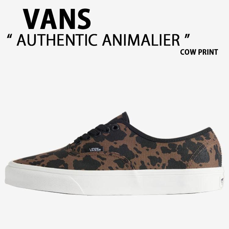 VANS バンズ スニーカー AUTHENTIC ANIMALIER COW PRINT VN000D7YC80 オーセンティック アニマリエ カウ プリント 男性用 女性用｜select store LAILAC