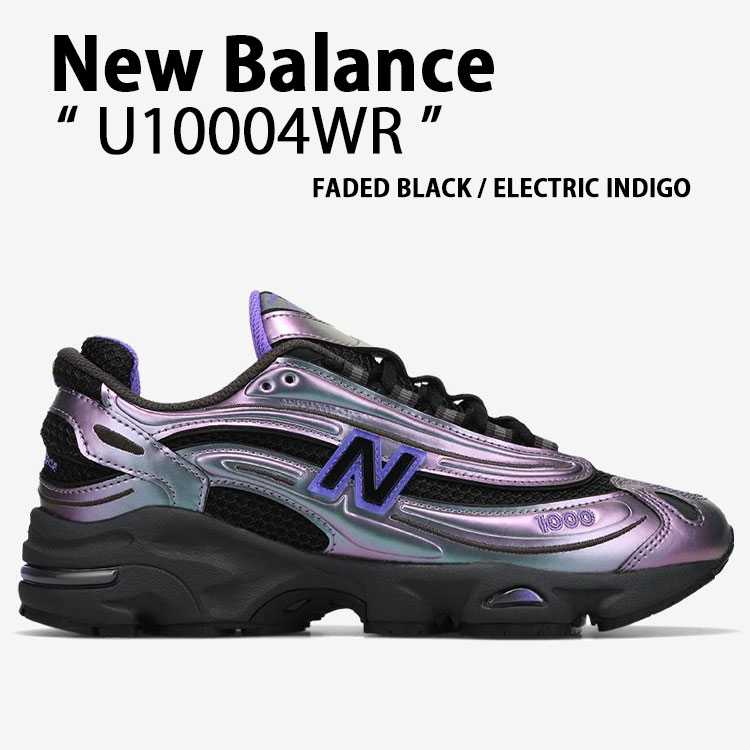 New Balance ニュー平衡にする スニーカー U10004WR シューズ NewBalance1000 駈けっくらシューズ PURPLE パープル メンズ レディース【中古】未当てはめる品