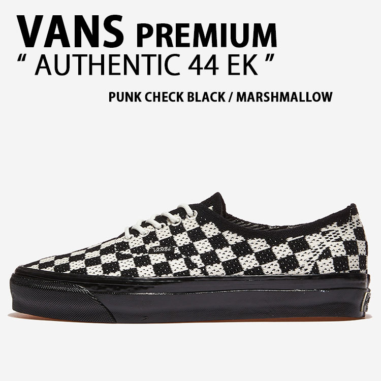VANS バンズ スニーカー PREMIUM AUTHENTIC 44 EK VN000EJC1KP シューズ プレミアムオーセンティック44EK BLACK MARSHMALLOW ブラック マッシュマロ 男性用 女性用 19,957円