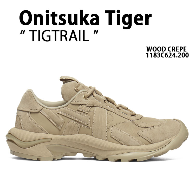 Onitsuka Tiger オニツカタイガー スニーカー TIGTRAIL 1183C624.200 ティグトレイル シューズ 白木縮緬 オニツカスニーカー 本革アッパー メンズ レディース