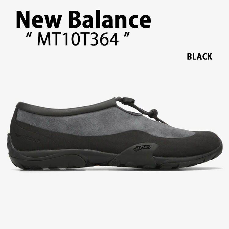 New Balance ニューバランス スニーカー MT10T364 シューズ NewBalanceMT10 ライフスタイルスニーカー BLACK ブラック スリップオン スエード メンズ レディース【中古】未使用品｜select store LAILAC