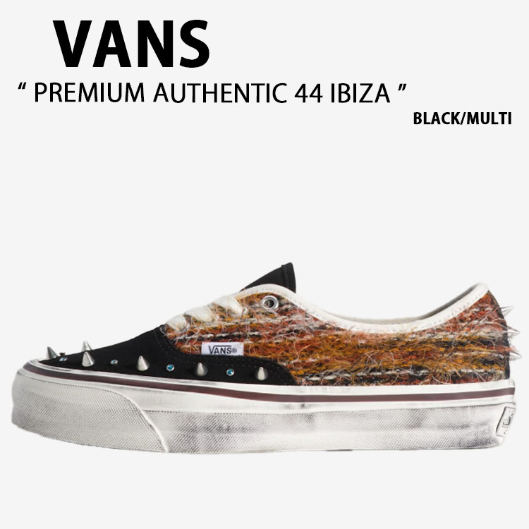 VANS バンズ シューズ PREMIUM AUTHENTIC 44 IBIZA BLACK MULTI VN000DB8BML 割り増し金 オーセンティック 44 イビザ 黒いこと マルチ ローテクシューズ ローテクスニーカー ローテク メンズ ウィメンズ