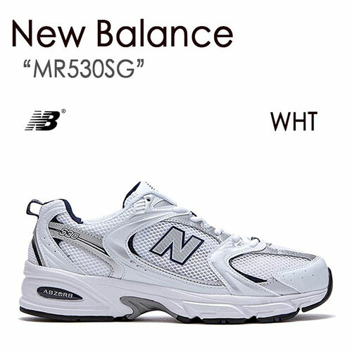 New Balance ニューバランス スニーカー 530 WHITE ホワイト MR530SG【中古】未使用品
