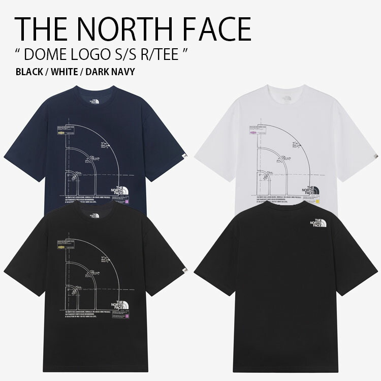 THE NORTH FACE ノースフェイス Tシャツ DOME LOGO S/S R/TEE ドーム ロゴ ショートスリーブ ラウンドネック ティーシャツ 半袖 カットソー カジュアル WHITELABEL ブラック ホワイト ネイビー メンズ レディース 男性用 女性用 男女共用 NT7UR11J/K/L 10,804円