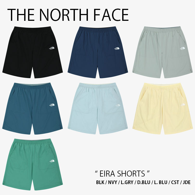 THE NORTH FACE ノースフェイス ショートパンツ EIRA SHORTS アイラ ショーツ パンツ 半ズボン ナイロンパンツ イージーパンツ ロゴ カジュアル ストリート スポーツ WHITELABEL メンズ レディース 男性用 女性用 男女共用 NS6NR06J/K/L/M/N/O/P