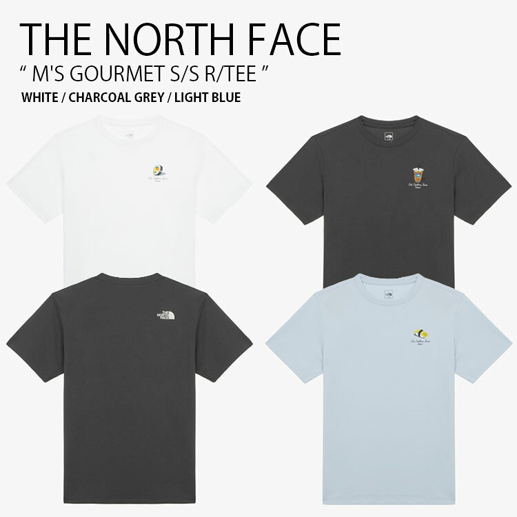 THE NORTH FACE ノースフェイス Tシャツ M'S GOURMET S/S R/TEE グルメ ショートスリーブ ラウンドネック ティーシャツ 半袖 カットソー レギュラーフィット ロゴ カジュアル ストリート メンズ レディース 男性用 女性用 男女共用 NT7UR22A/B/C 8,736円
