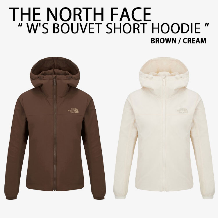 THE NORTH FACE ノースフェイス レディース ダウンジャケット W'S BOUVET SHORT HOODIE ブヴェットショートフーディー 中綿ジャケット クロップ丈 短め 女性用 NJ3NR86B/C