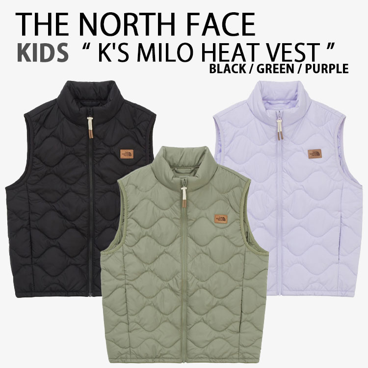 THE NORTH FACE ノースフェイス キッズ ベストジャケット K'S MILO HEAT VEST ヒートベスト ダウンベスト 中綿ジャケット キルティング 男の子 女の子 子供用 NV3NR51S/T/U 13,247円