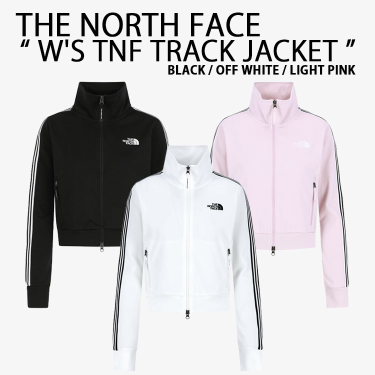 THE NORTH FACE ノースフェイス レディース ジャケット W'S TNF TRACK JACKET トラックジャケット WHITELABEL ブラック ホワイト ピンク 女性用 NJ5JR81J/K/L|select store LAILAC