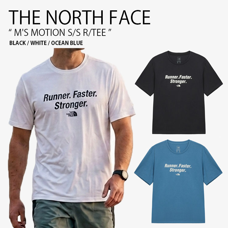 THE NORTH FACE ノースフェイス Tシャツ M'S MOTION S/SR/TEE モーション ショートスリーブ ラウンドネック ティーシャツ 半袖 カットソー ロゴ カジュアル ストリート トレーニング ランニング メンズ レディース 男性用 女性用 男女共用 NT7US16A/B/C｜select store LAILAC
