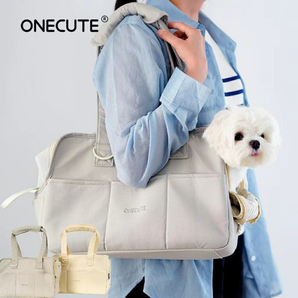 【レビュー特典★ペット用枕★】【ONECUTE 】ペットキャリー ペットキャリーバッグ 猫 犬 ペットリュック 2WAY 犬バッグ ショルダーバッグ 韓国 通気性 軽量 肩ひも/マット付き ペットバッグ 猫 ハンドバッグ キャリーバッグ 小型犬 中型犬