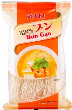 ユウキ 業務用ブン（丸麺） ベトナムビーフン <br />200g×20袋