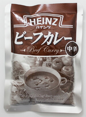 【まとめ買い】ハインツ 業務用 ビーフカレー 中辛 200g×60袋|Sマート 店