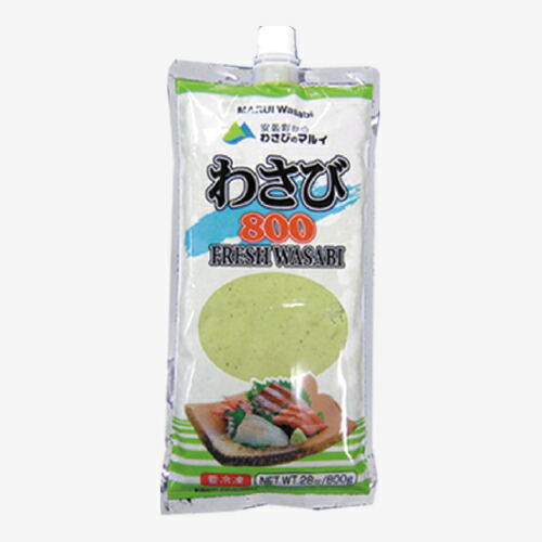 《冷蔵》 マル井 業務用 わさび800　<br />1ケース（15本入り）