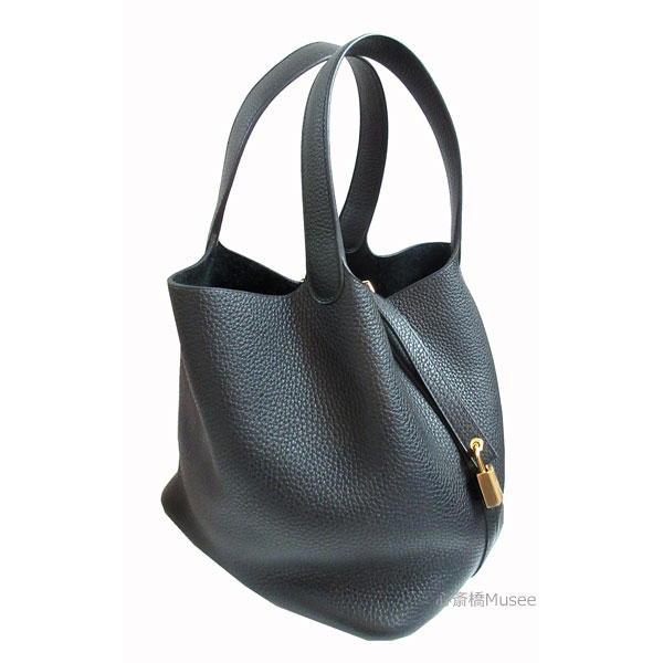 代引き手数料無料 楽天市場 新品 Hermes エルメス ピコタン Mm カデナロック 黒 ブラック トリヨンクレマンス ゴールド金具 21年 Z刻印 Picotin Mm Taurillon Clememce Noir Gold 心斎橋ミュゼ 在庫限り Www Lexusoman Com