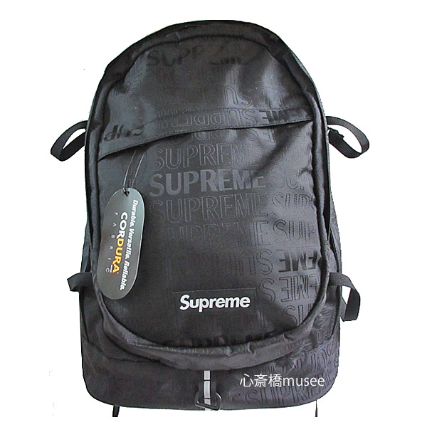 Supreme - 新品未使用 Supreme Canvas Backpack 黒の+