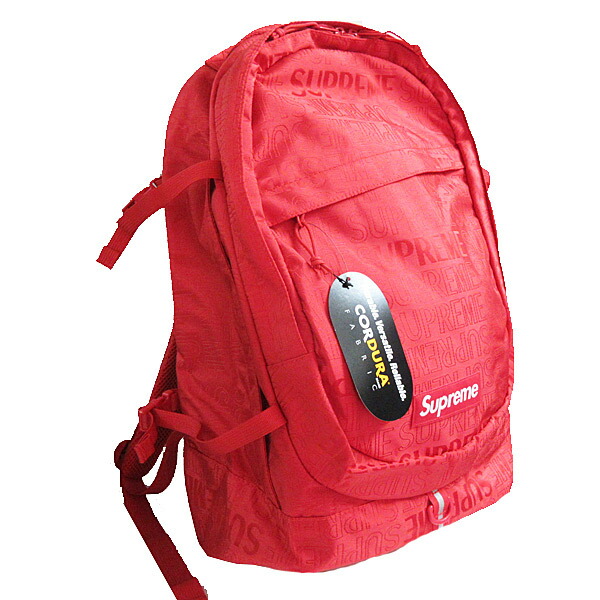 楽天市場 新品 Supreme 19ss Supreme Backpack Cordura Red シュプリーム バックパック リュックサック 新作 レッド 赤 心斎橋ミュゼ