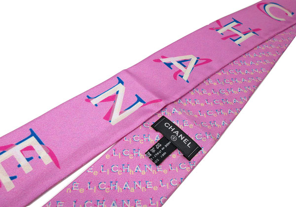 人気ブランドを シャネル Chanel スカーフ スリム ピンク ブラック ヘアバンド メール便全国送料無料 Www Premiervbleague Com
