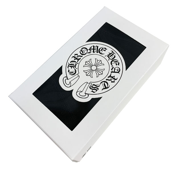 楽天市場 新品 Chromehearts クロムハーツ Short Boxer ショート ボクサー パンツ 黒 L Black ブラック ホワイト ロゴ メンズ 箱 正規品 心斎橋ミュゼ