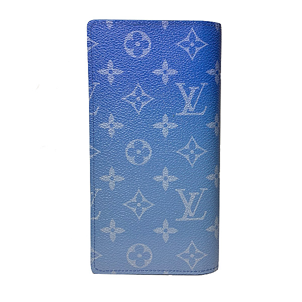 楽天市場 新品 ルイヴィトン Louis Vuitton 21年 メンズ 秋冬コレクション ポルトフォイユ ブラザ モノグラムクラウズ ブラザ M ブルー 長財布 限定 箱 ラッピング モノグラムクラウズ ブラザ 雲 青 ヴァージル アブロー 心斎橋ミュゼ