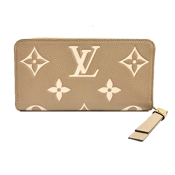 楽天市場 新品 Louisvuitton ルイヴィトン 21年aw モノグラム アンプラント ジッピー ウォレット トゥルティエール クリーム M Lv 箱リボン ラッピング ラウンドファスナー 長財布 アンプラント グレージュ 心斎橋ミュゼ