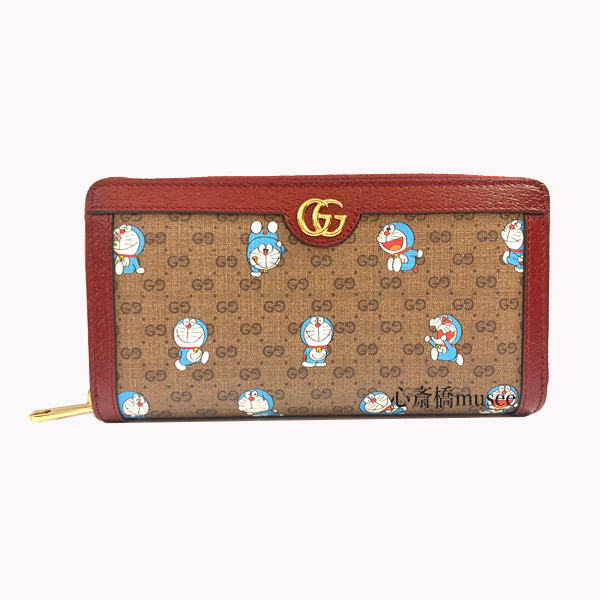 楽天市場 新品 Gucci Doraemon Gucci ドラえもん グッチ コレクション プリント Ggウォレット ロング ジップ 長財布 21年限定コラボ どらえもん 水色 スペシャル ショッパー ラッピング Zip 21ss 心斎橋ミュゼ