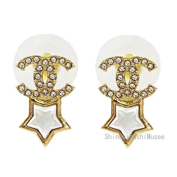 楽天市場】≪新品≫CHANEL シャネル CCマーク ラインストーン ハート