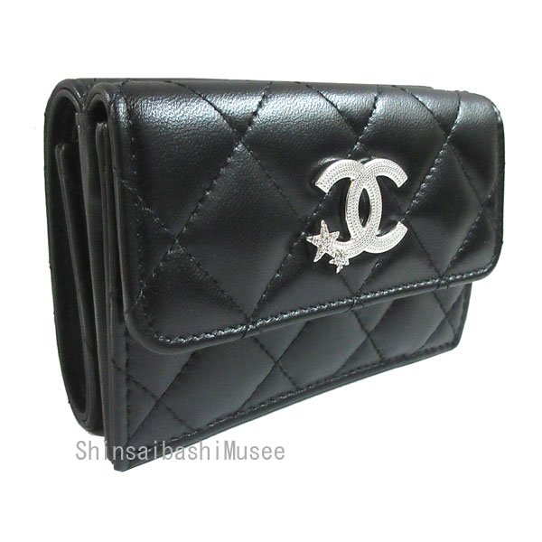 【限定CCロゴ♢ミニ財布】CHANEL *スモールウォレット CHANEL ≪新品≫CHANEL シャネル マトラッセ フラップ スモール