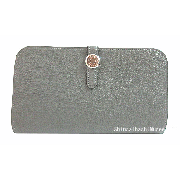 楽天市場】≪Brand new≫ HERMES Bearn Souffle Vert Rousseau Silver