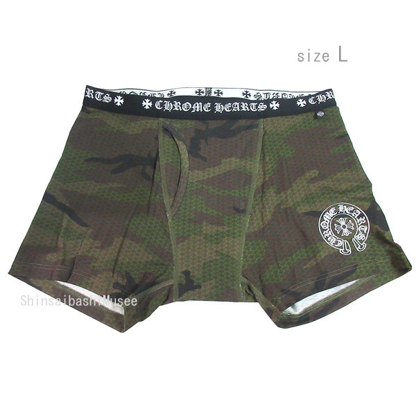 楽天市場】≪Brand new≫ CHROME HEARTS Short Boxer Underwear Black