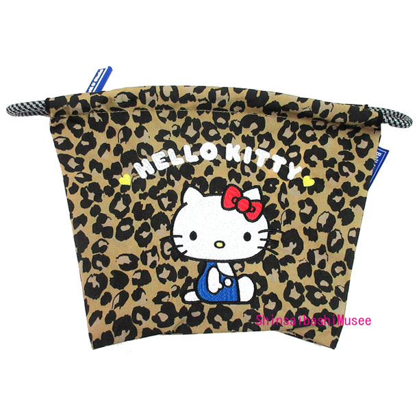 ≪Brand new≫Ball \u0026 Chain Hello Kitty Limited Edition Pouch 70s HELLO KITTY Leopard Beige≪ 新品 ≫ボールアンドチェーン 日暈キティ 押さえる 合切袋 70s HELLO KITTY レオパード ベージュ