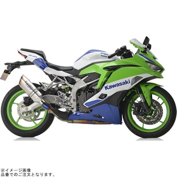 在庫あり r's gear アールズギア GK44-T3ST GPスペック スリップオン チタンポリッシュ NINJA ZX-4R/4RR