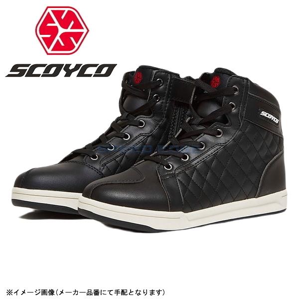 在庫あり SCOYCO スコイコ ライディングシューズ MT054 カラー:BLACK サイズ:40(26.5cm)|SPEED EDGE バイク用品専門店