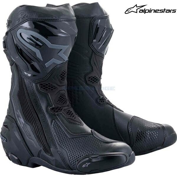 alpinestars アルパインスターズ ブーツ SUPERTECH-R BOOT カラー:BLACK BLACK(1100) サイズ:41/26.0cm